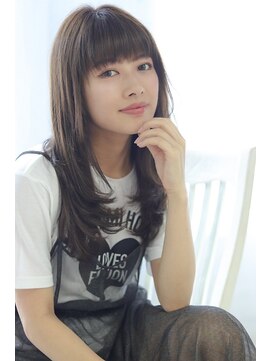 シロフイケブクロ(shirof ikebukuro) ナチュラルレイヤー×オリーブベージュ