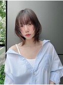 大人ミニボブフェイスレイヤー前髪あり面長丸顔外ハネK20250628