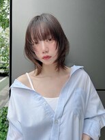 トルネード(TORNADO) 大人ミニボブフェイスレイヤー前髪あり面長丸顔外ハネK20250628