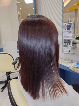 ヘアープレイスクリアライン 栄町店(hair place CLEAR LINE) 【縮毛矯正×リセッター】髪質改善/トステア/シルク架橋/メテオ