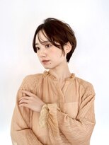 メモリーズ 表参道(Memories) 大人かわいい小顔ショートショートヘア30代40代50代白髪ぼかし