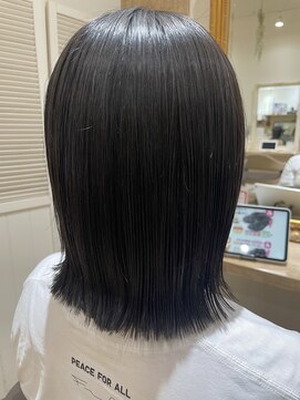 クリック 武蔵新城店(CLiC) ブルージュ外ハネstyle