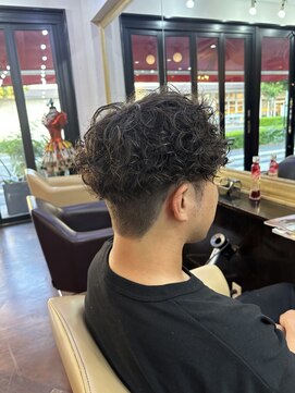 シャンプーボーイアネックス(SHAMPOO BOY Annex) ツイストスパイラルパーマ メンズマッシュ 佐世保