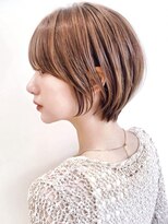 セイドット リー(Say. Ree)&nbsp;say.ショートボブひし形ショートオリーブグレーアッシュブロンド