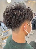 メンズヘアカット◎韓国マッシュ刈り上げショート◎ツーブロック