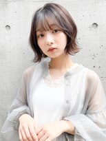 ニューヨークニューヨーク ピオレ姫路店(NYNY)&nbsp;外ハネショートボブ×透明感カラー