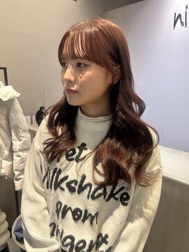 ニール(niil) 《 sakura 》顔周りレイヤー × ピンクブラウン