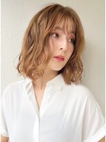 COVER HAIR ACADEMY 北浦和【カバーヘア アカデミー】北浦和西口店【4/6 OPEN(予定)】 ニュアンスレイヤーパーマ/オレンジベージュ/透明感カラーp