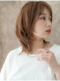 ブリーチなしイメチェンハッシュボブウルフカットX北浦和30代