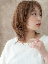 カバーヘア ブリス 北浦和(COVER HAIR bliss)&nbsp;ブリーチなしイメチェンハッシュボブウルフカットX北浦和30代