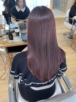 テトラ バイ ネオリーブ 横浜西口店(tetra by neolive)&nbsp;ブリーチ無しダブルカラー　ピンクラベンダー　暖色 横浜★