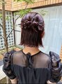 モーニン(Moanin')&nbsp;#ヘアセット#お呼ばれセット#コテ巻きセット#結婚式#カチモリ