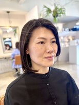 リグ ヘアアンドデザイン(LiG hair&design) 軽やかにまとまる大人ローレイヤー