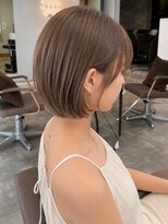 ノア(NOA)&nbsp;【NOA】丸みショートボブくびれボブミニボブ髪質改善カラー