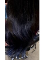アディクト(ADDICT)&nbsp;インナーカラー　BLUE