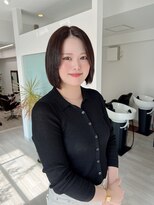 カシビ(kashibi)&nbsp;パツッとボブ。