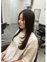 バセット バイ アルター 鎌取店(basset by aL-ter)&nbsp;ハッシュカット/グレージュ/デザインカラー／鎌取