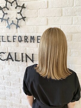 ヘア スパ ビューティー エールフォルム(HAIR SPA BEAUTY YELLFORME) 外ハネボブ