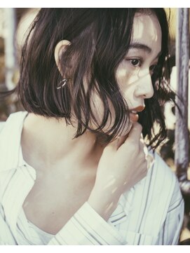 バッテリー ヘアアンドメイク 御幣島店(Battery hair&make) 重めボブ