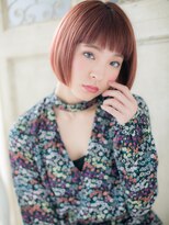 モッズ ヘア 福岡姪浜店(mod's hair)&nbsp;*mod's姪浜*…色めき個性的カラー☆モードな小顔スリークボブd