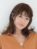 アース 恵比寿店(HAIR&MAKE EARTH)&nbsp;フリンジバングのマッシュウルフ