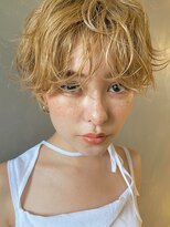 パーク(PARK)&nbsp;【PARK】カーリーマッシュ×クリームベージュ