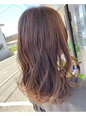 ユル巻きカラー