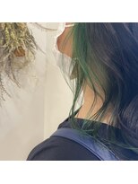 ヴィーヴォ 天六店(VIVO)&nbsp;【VIVO】池田晃久  インナーカラー ミントグリーン