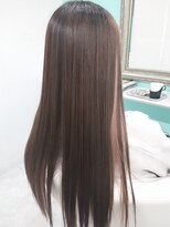 ドライブアンドビジョン 池袋(Drive&Vision)&nbsp;白髪縮毛矯正+白髪染めメテオ髪質改善カラーＡｆｔｅｒ