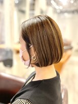 アンプリュス リアン(1+ Unplus lien)&nbsp;ハイライトデザインカラーオリーブベージュ耳かけ夏ショート