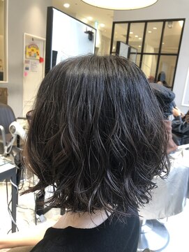 ネオリーブギンザ 銀座店(Neolive GINZA) 低温デジタルパーマで作る お手入れ楽ちんボブヘア