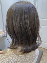 ロエ 平尾山荘(loe)&nbsp;【髪質改善】ナチュラルミディアム×オリーブグレージュ