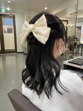 ココアボーテ(COCOA Beaute) 清楚系ハーフアップ