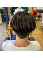 ラクヘアー 上福岡店&nbsp;モテる毛束感刈り上げ清潔感20代30代40代すっきりショート