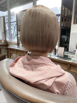 バブ バイネオリーブ(Bab by neolive) ミルクティベージュ☆ケアブリーチ