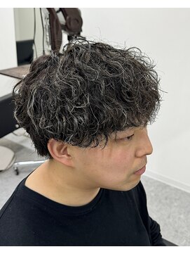 ブライト(BRIGHT) ［BRIGHT］マッシュ×波巻きパーマ［静岡/メンズ/静岡駅］