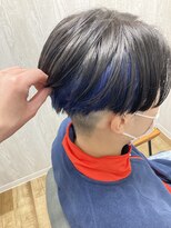 テーラヘアー 土浦店(TELA HAIR) インナーブルー【TELA HAIR土浦】