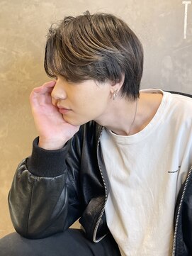 トルネード(TORNADO) シースルーセンターパート韓国マッシュ ウルフM20240411