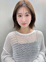 ソヨン 伊那店(SOYON)&nbsp;シースルーバング×ミディアム