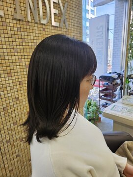スタイルインデックス 新大塚店(STYLE INDEX) ふわっとコテ巻きミディアム