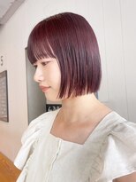 アイティーバイアルバム 藤沢店(IT by ALBUM) ピンクヘアー秋色イメチェン透明感カラーこなれミディ_ba523942
