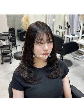 ジィルム(XELM) レイヤーカット【高崎/高崎駅/高崎駅西口】