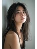 平日限定【大人女性の白髪染め】カット＋オーガニックカラー(リタッチ)