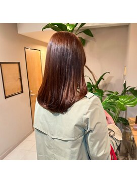 ロニカ 銀座(LOuNICA) 幅広い年齢層におすすめ!オレンジブラウン 銀座 20代/30代