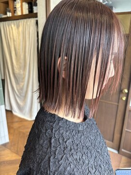 ピン(pin) ぱつっとボブ