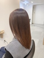 コニー アンド リリー(conne&riri)&nbsp;【お客様スタイル】レッド×ブラウン×ミディアムヘア