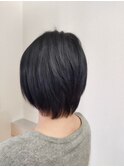 ショートレイヤー×髪質改善ヘアマニキュア