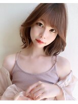 モアナ バイ ラナ 甚目寺店(MoanA BY LANA)&nbsp;大人かわいい/ヨシンモリ/美髪/シルキーベージュ/前髪カット