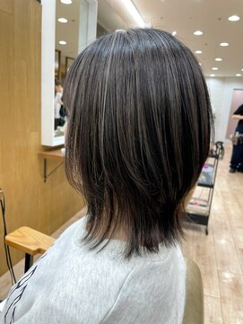 ループ(LOOP) 白髪ぼかしハイライト/ベージュ