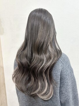 リフラス(Reflus.) 【extension】グレージュ×インナーカラー